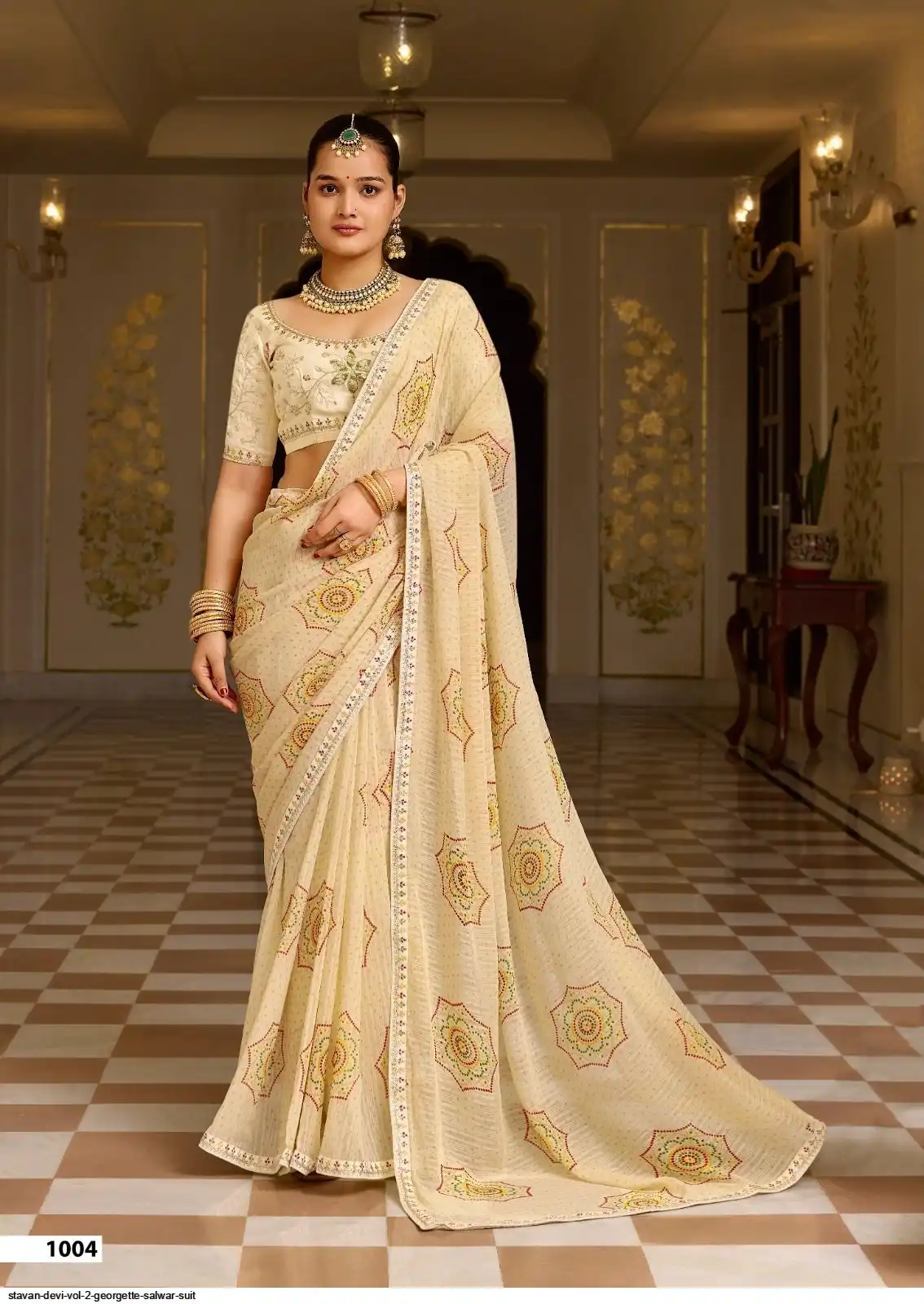 Stavan Rise Stavan Devi Vol-2 Georgette Salwar Suit