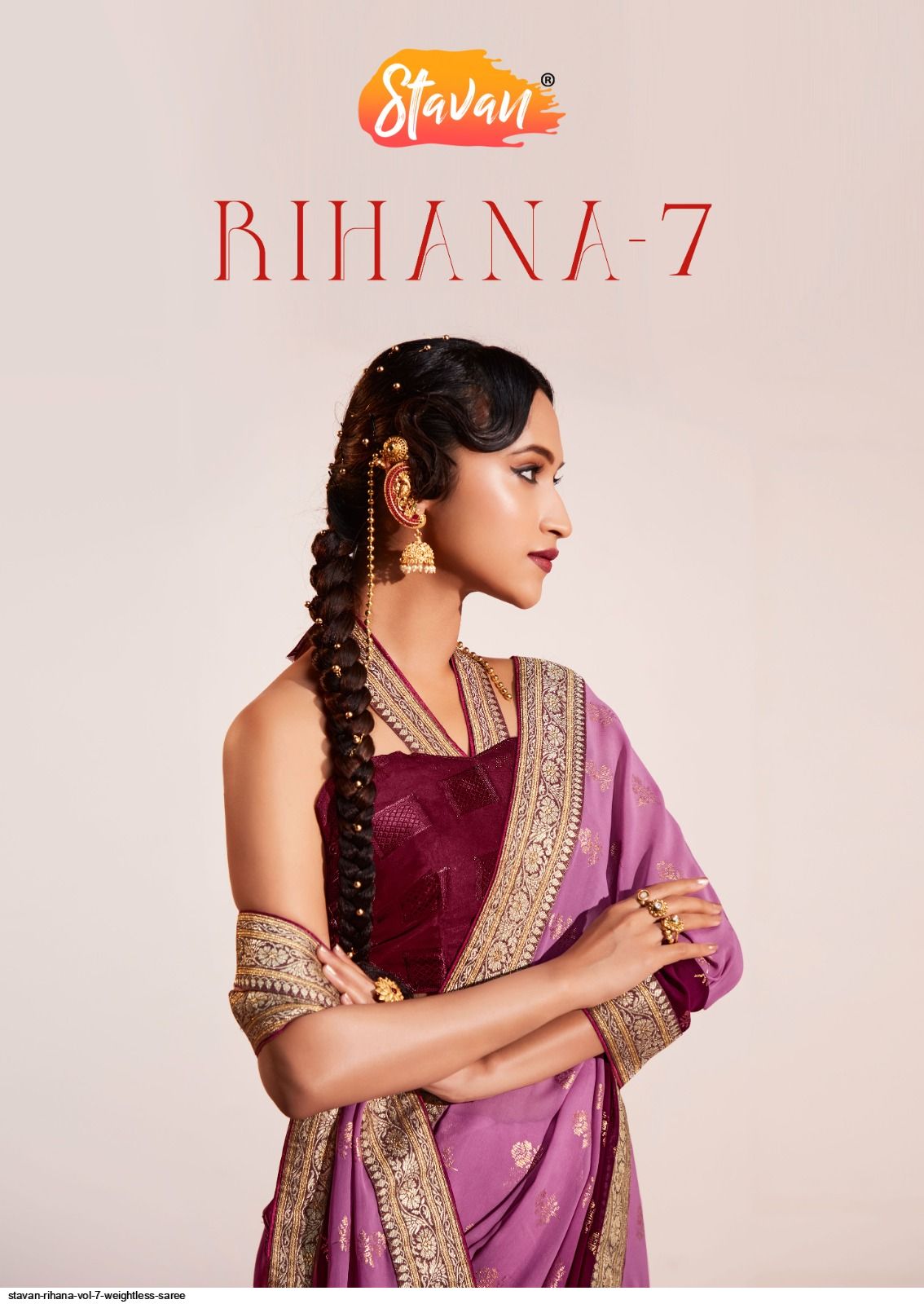 Stavan Rise Stavan Rihana vol 7 Weightless saree