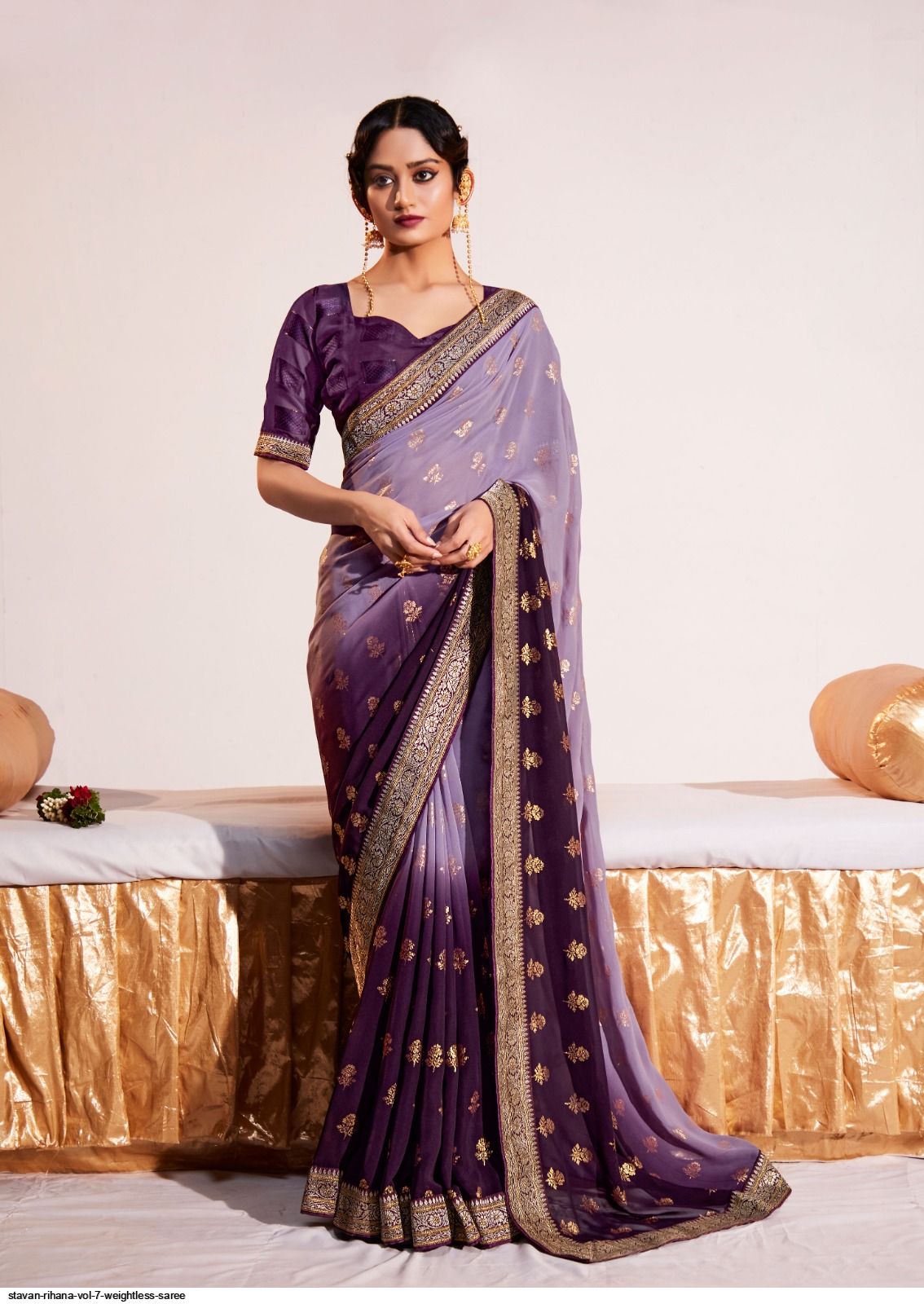 Stavan Rise Stavan Rihana vol 7 Weightless saree