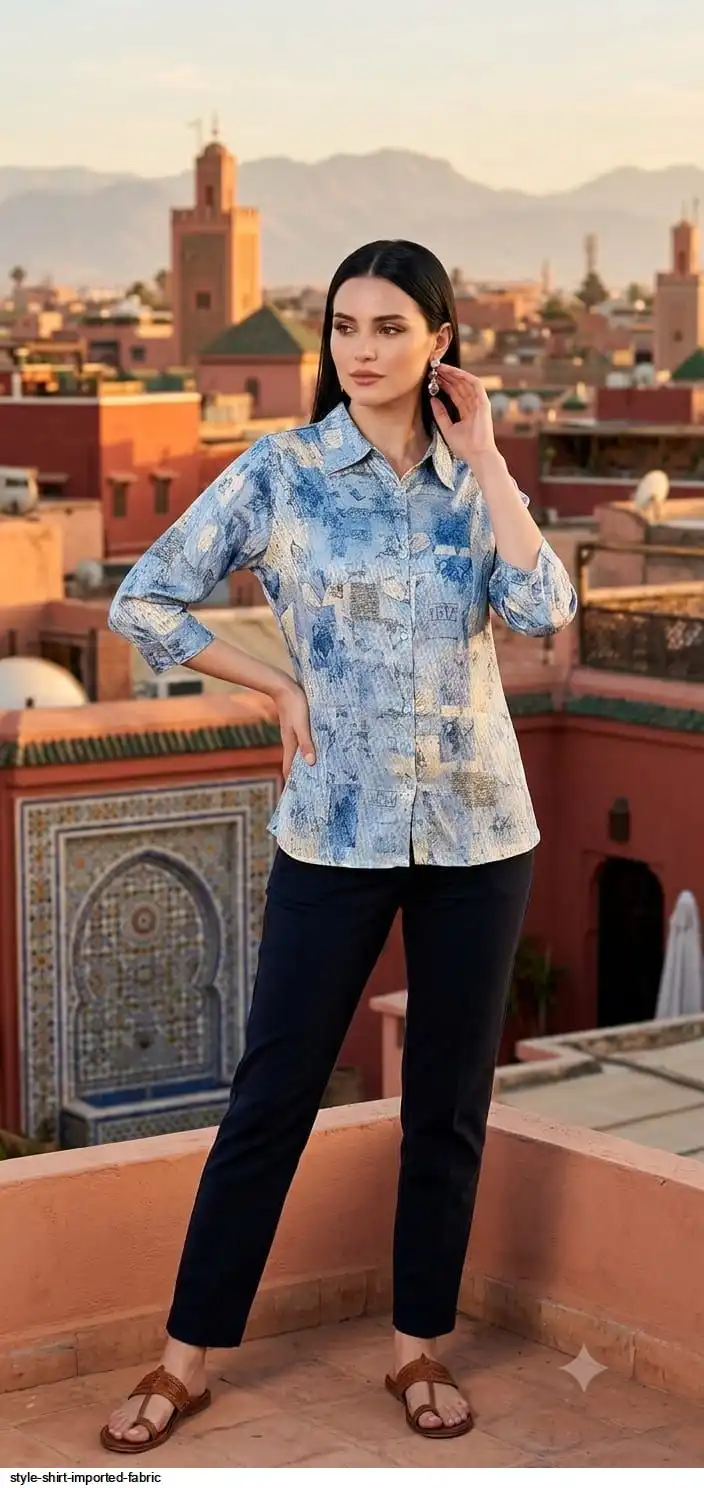 STYLE SHIRT IMPORTED FABRIC C