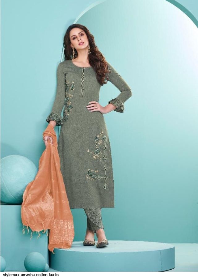 Heavy hot sale cotton kurtis