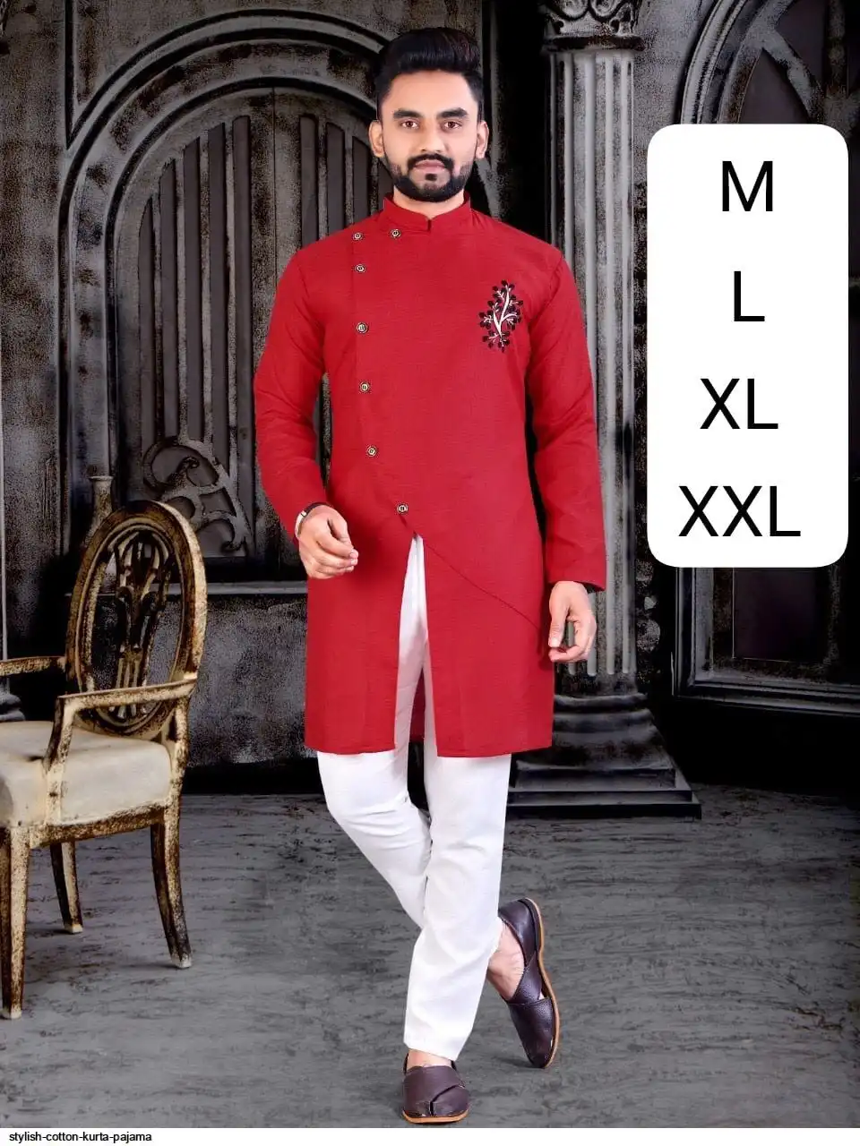 STYLISH COTTON KURTA PAJAMA E