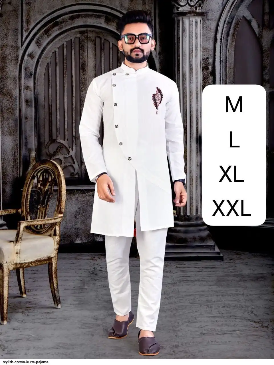 STYLISH COTTON KURTA PAJAMA C