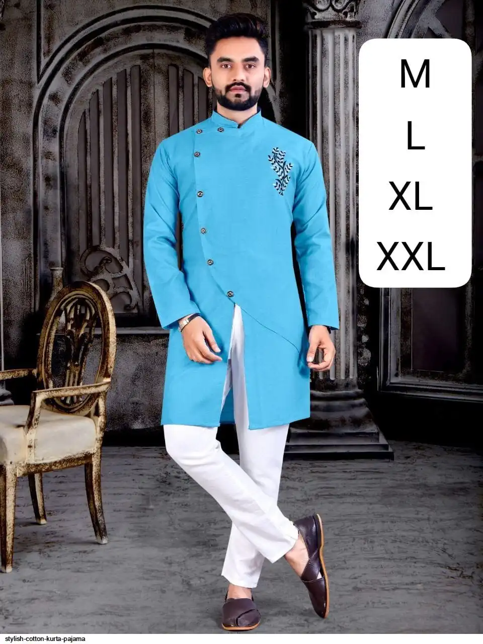 STYLISH COTTON KURTA PAJAMA A