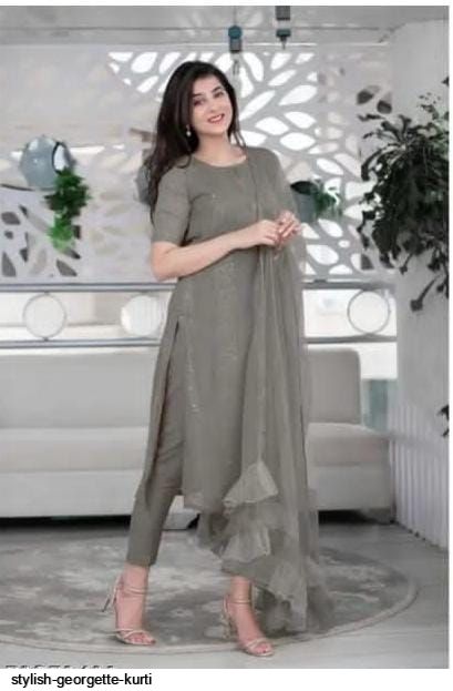 STYLISH GEORGETTE KURTI