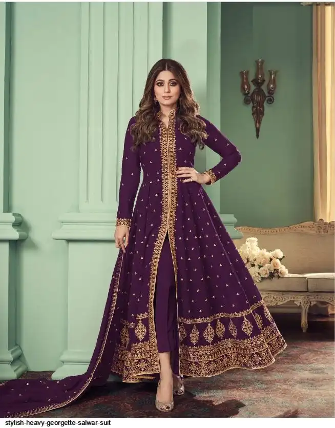 STYLISH HEAVY GEORGETTE SALWAR SUIT