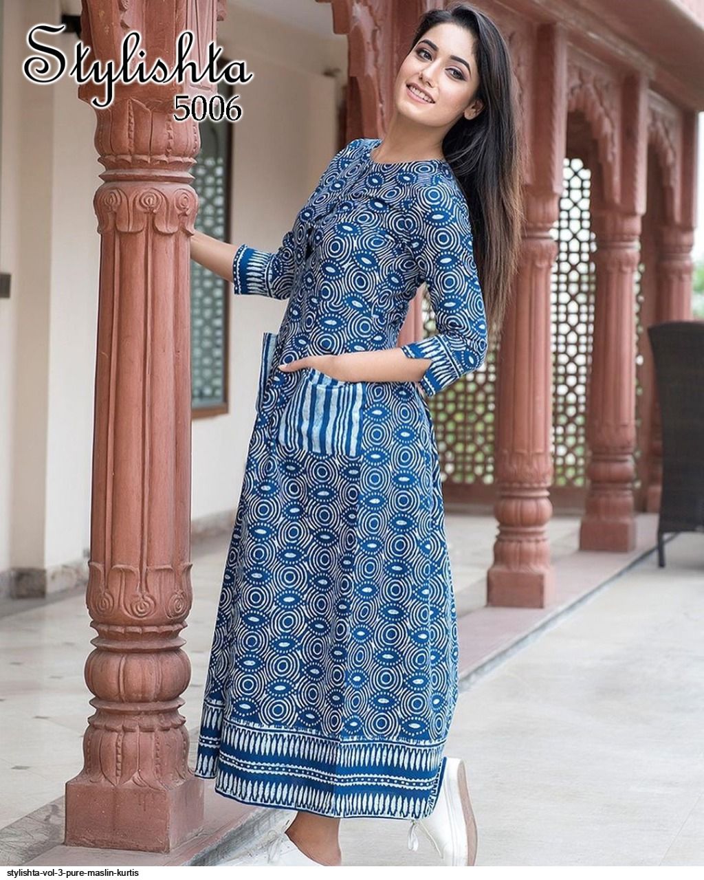 Stylishta Vol 3 Pure Maslin kurtis