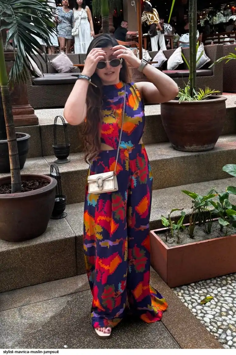 STYLIST MAVRICA MUSLIN JUMPSUIT