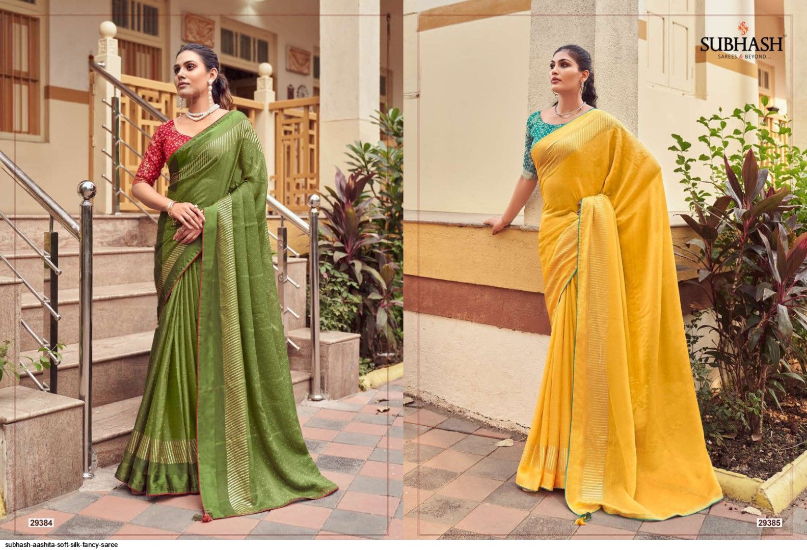 Aashita Creations Soft Comfy Pleated Saree Silhouette I Saree