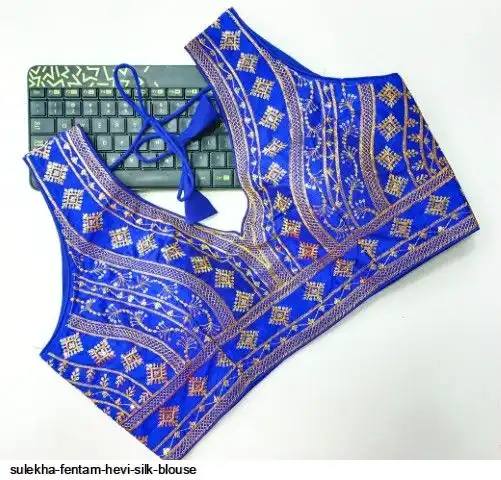 SULEKHA FENTAM HEVI SILK BLOUSE 1