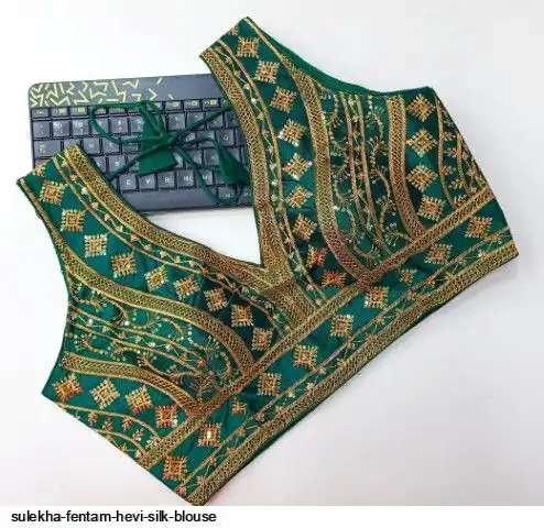 SULEKHA FENTAM HEVI SILK BLOUSE 4