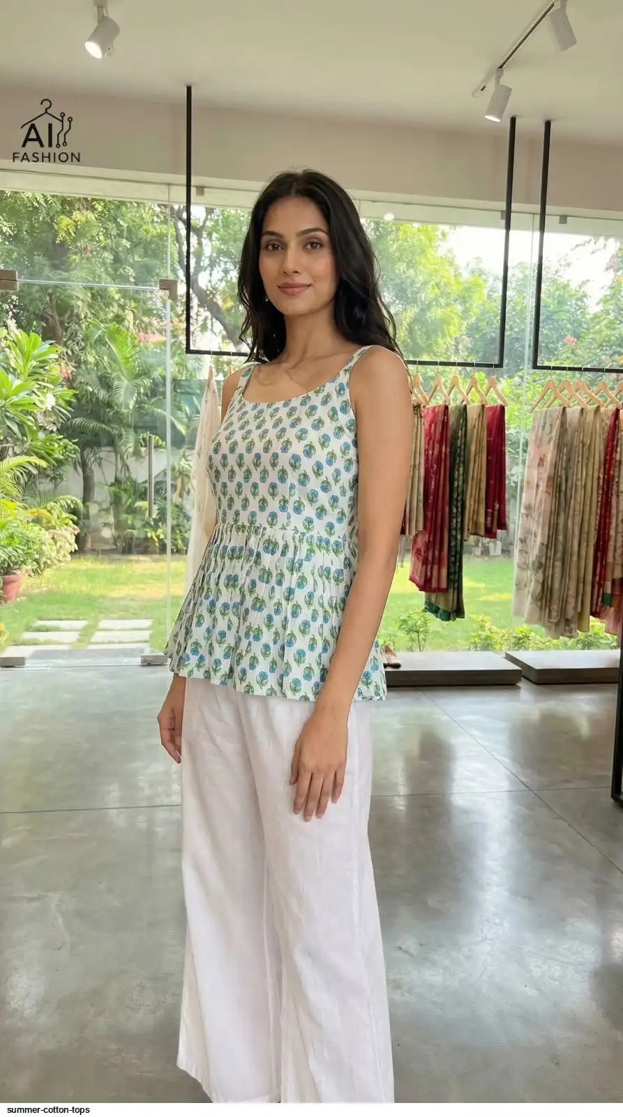 SUMMER COTTON TOPS A