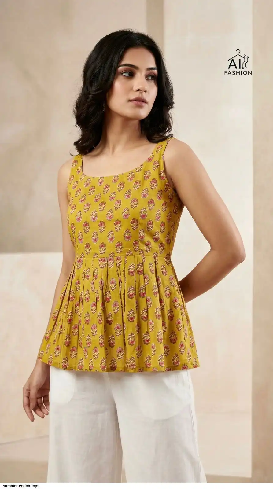 SUMMER COTTON TOPS E