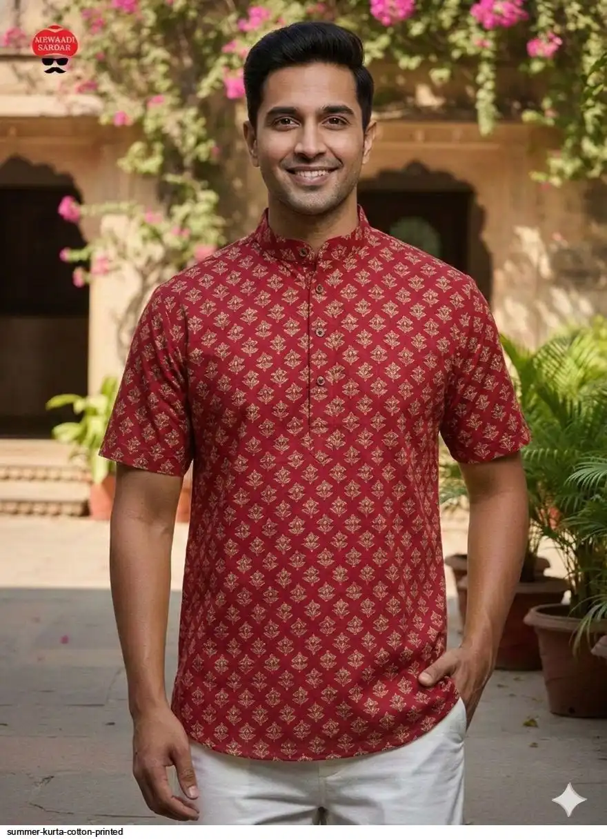 SUMMER KURTA COTTON PRINTED A