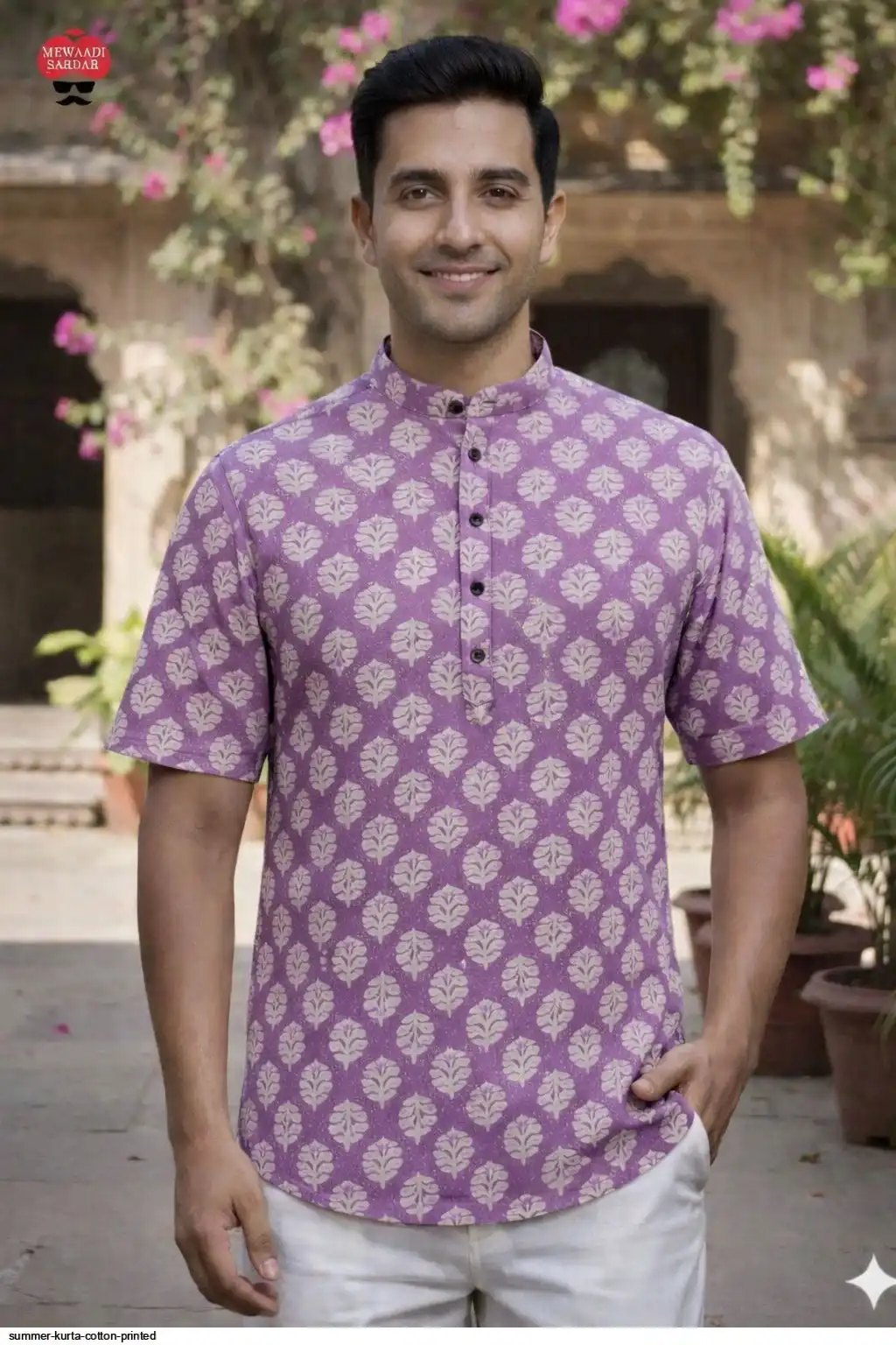 SUMMER KURTA COTTON PRINTED C