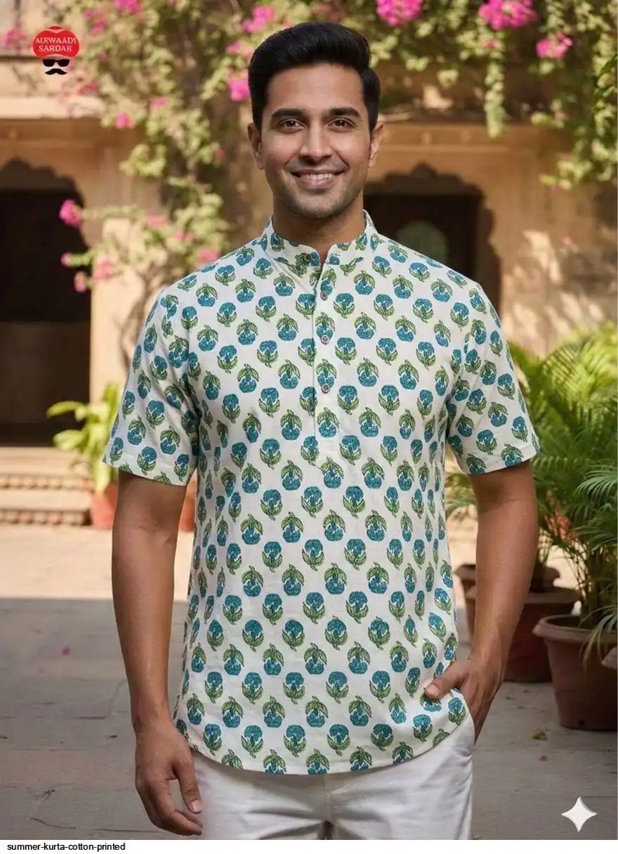 SUMMER KURTA COTTON PRINTED B
