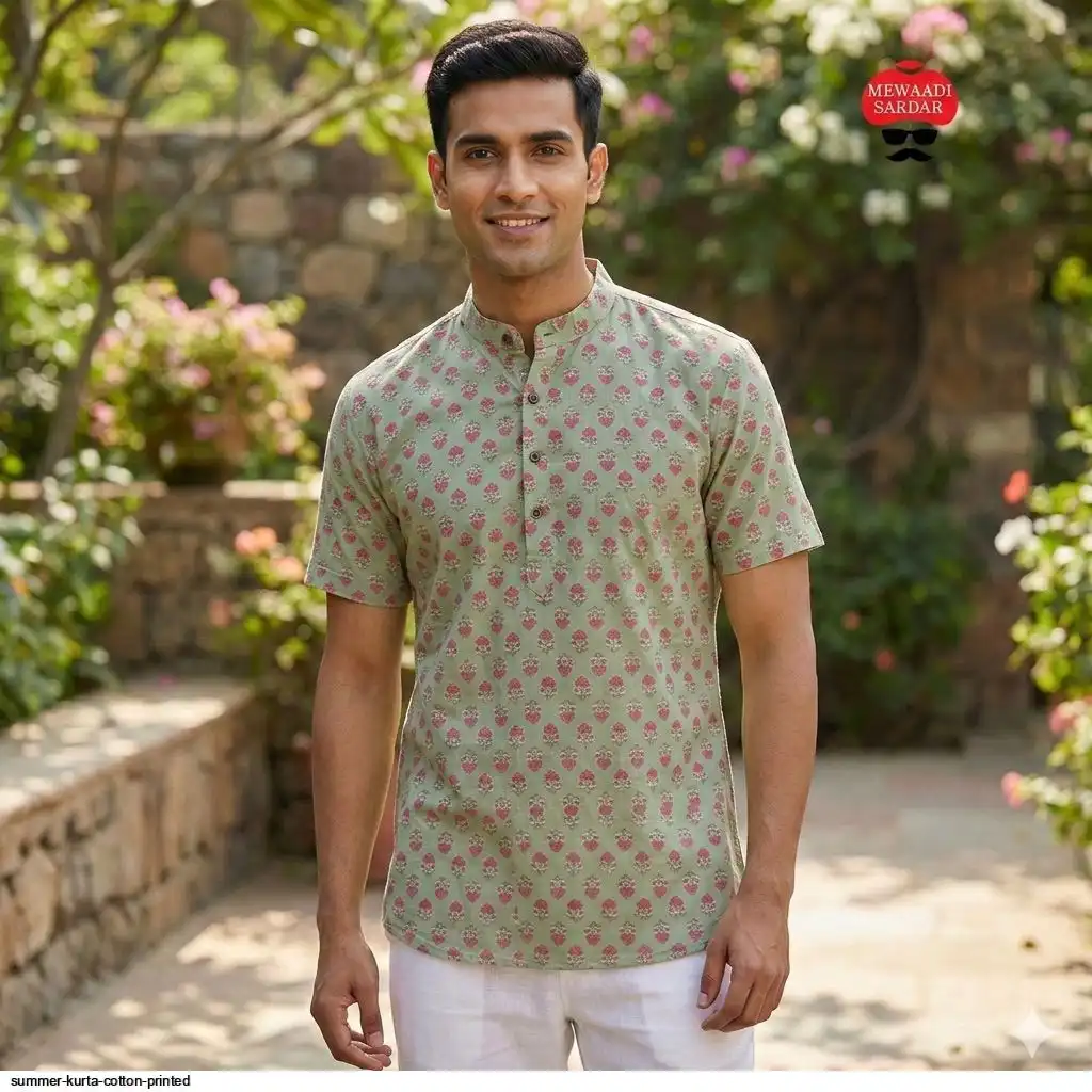 SUMMER KURTA COTTON PRINTED H