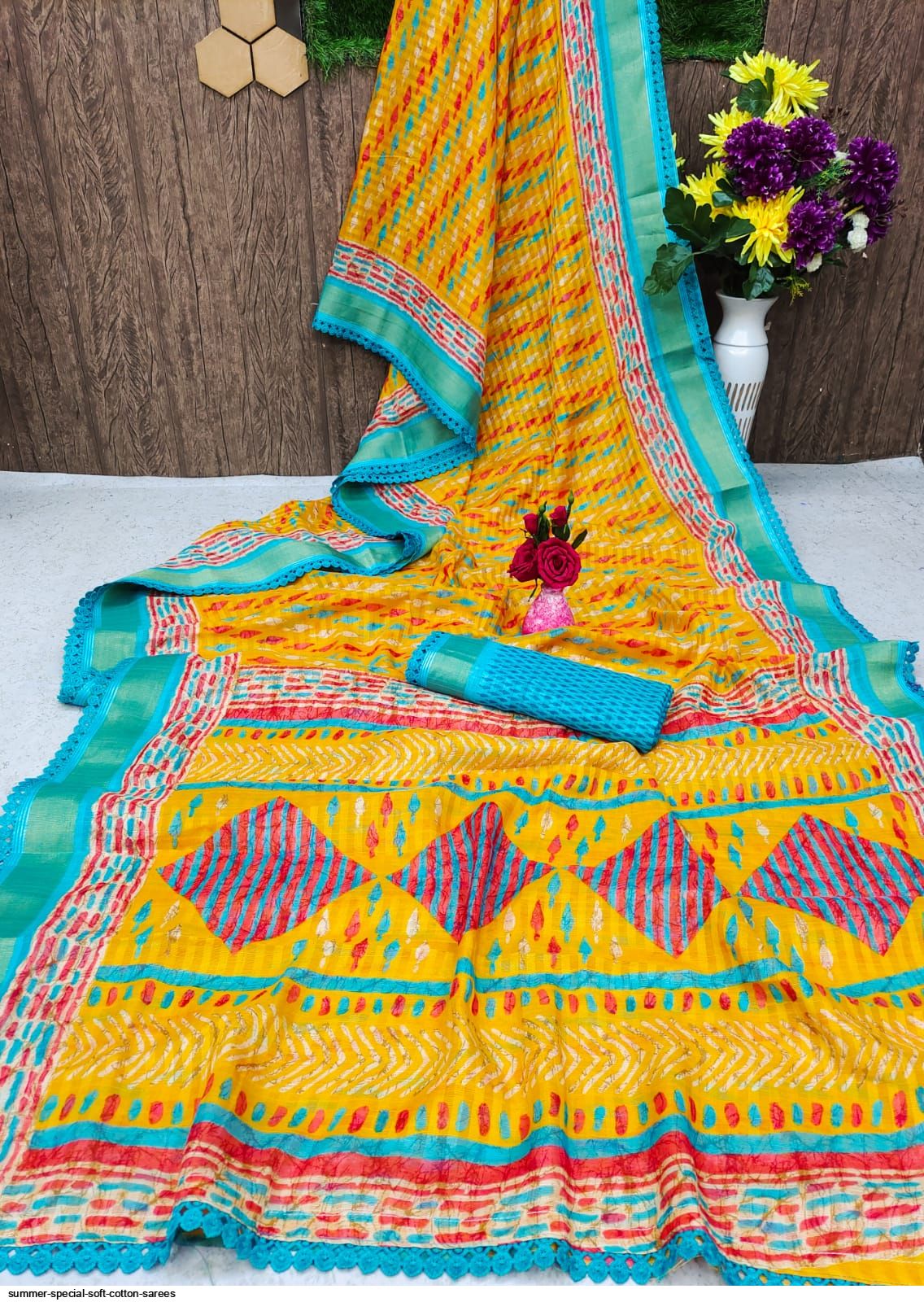 Summer Special Soft Cotton Sarees