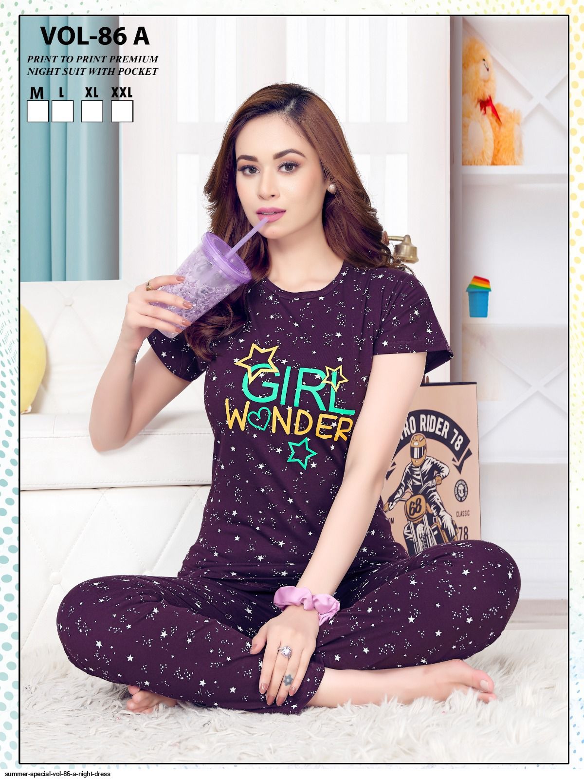 Buy Tweeny Mini Girls Kids Nightwear | Sleepwear | Nightsuit | Sleepsuit  Summer Half Sleeves Shirt & Shorts Combo Pure Rayon Floral Print for Girls  (2-3 Years, Light Blue) at Amazon.in