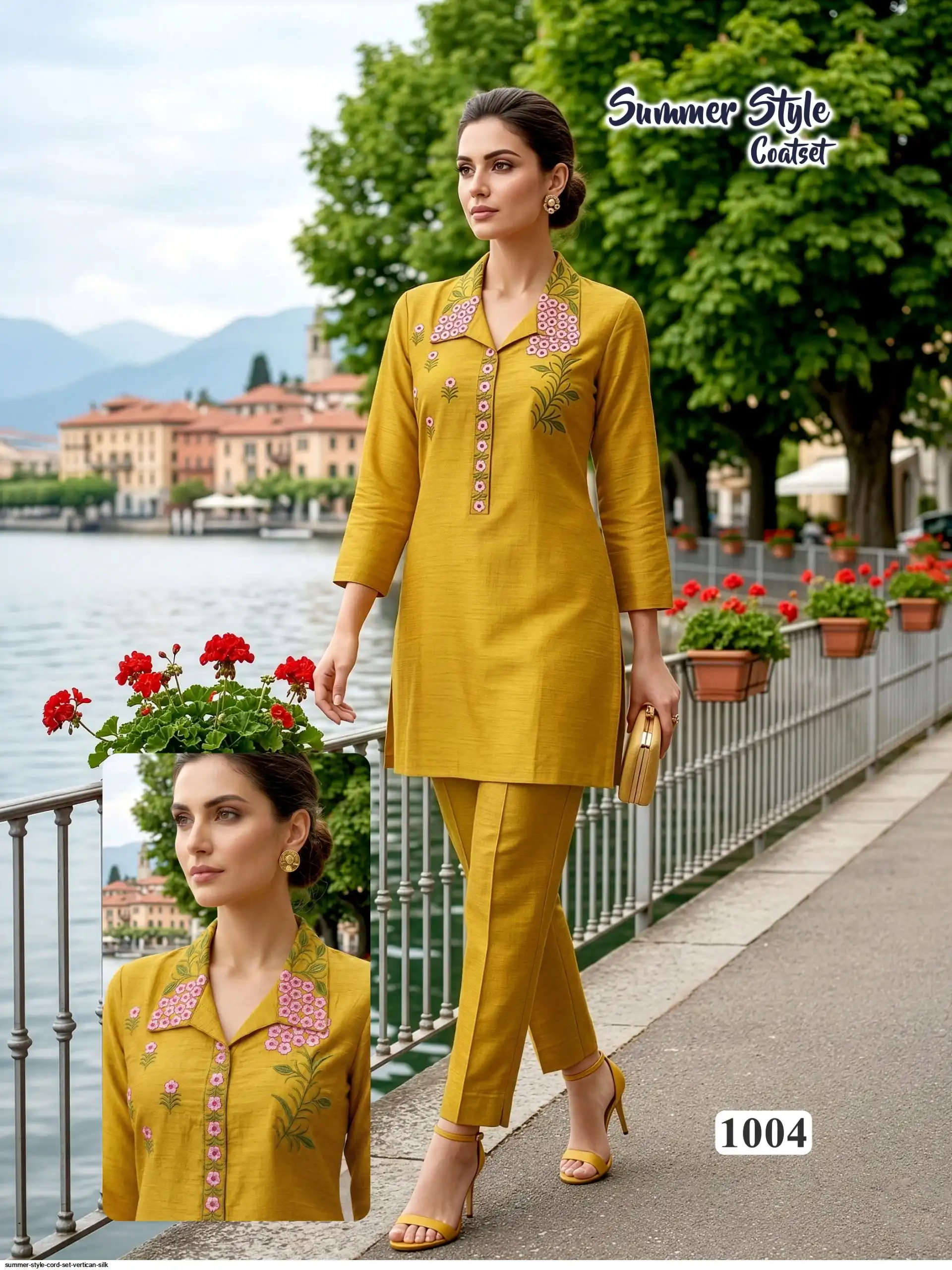 SUMMER STYLE CORD SET VERTICAN SILK 1004