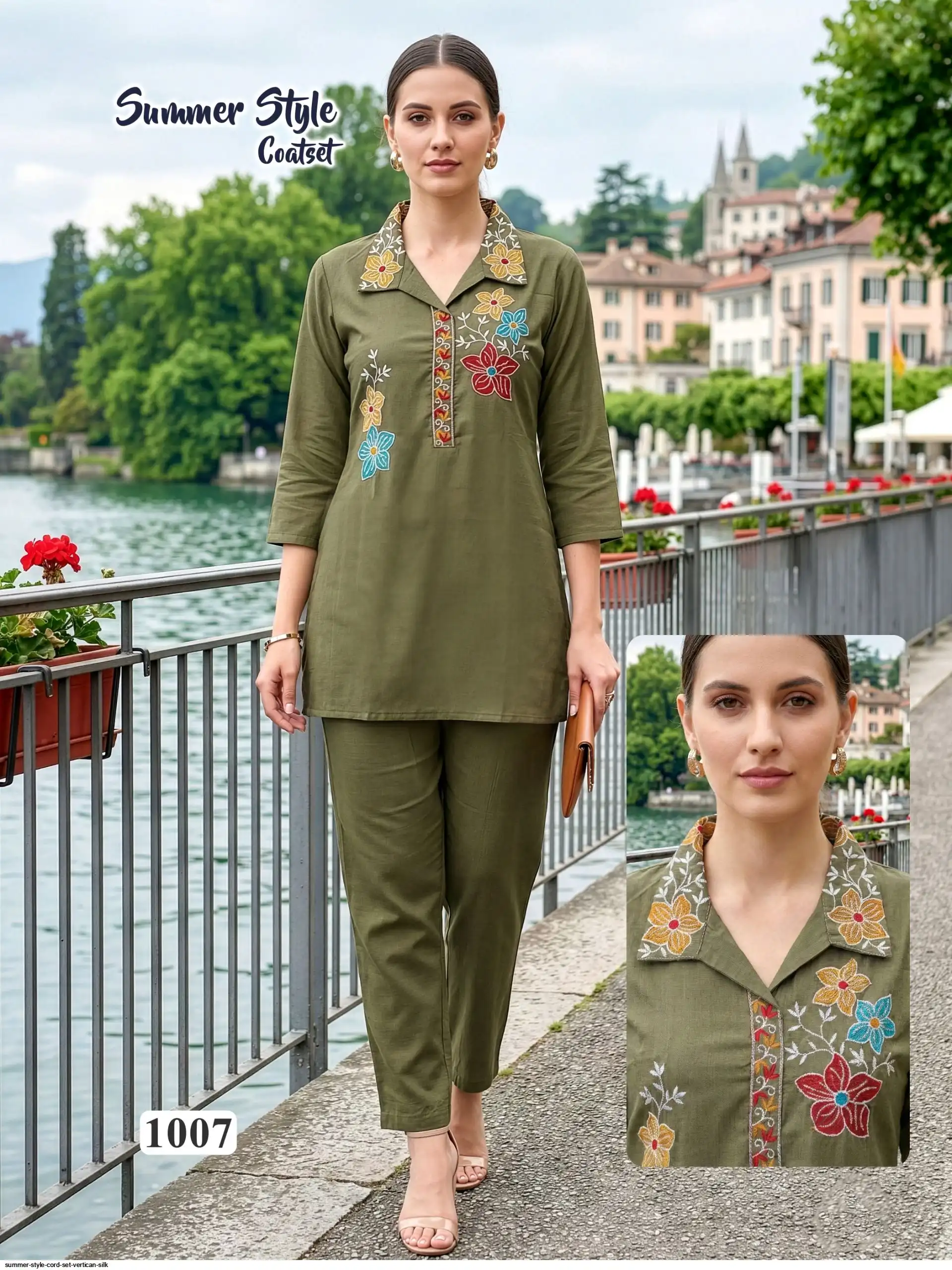 SUMMER STYLE CORD SET VERTICAN SILK 1007
