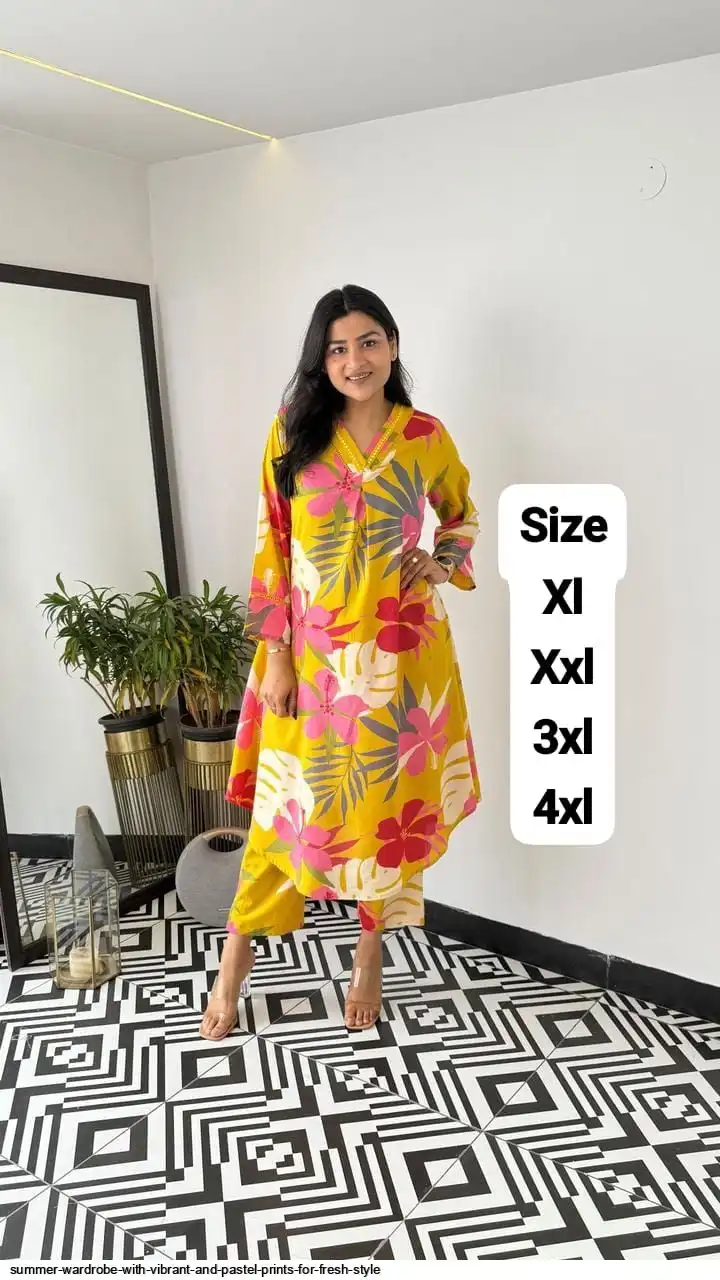 SUMMER WARDROBE WITH VIBRANT AND PASTEL PRINTS FOR FRESH STYLE 1