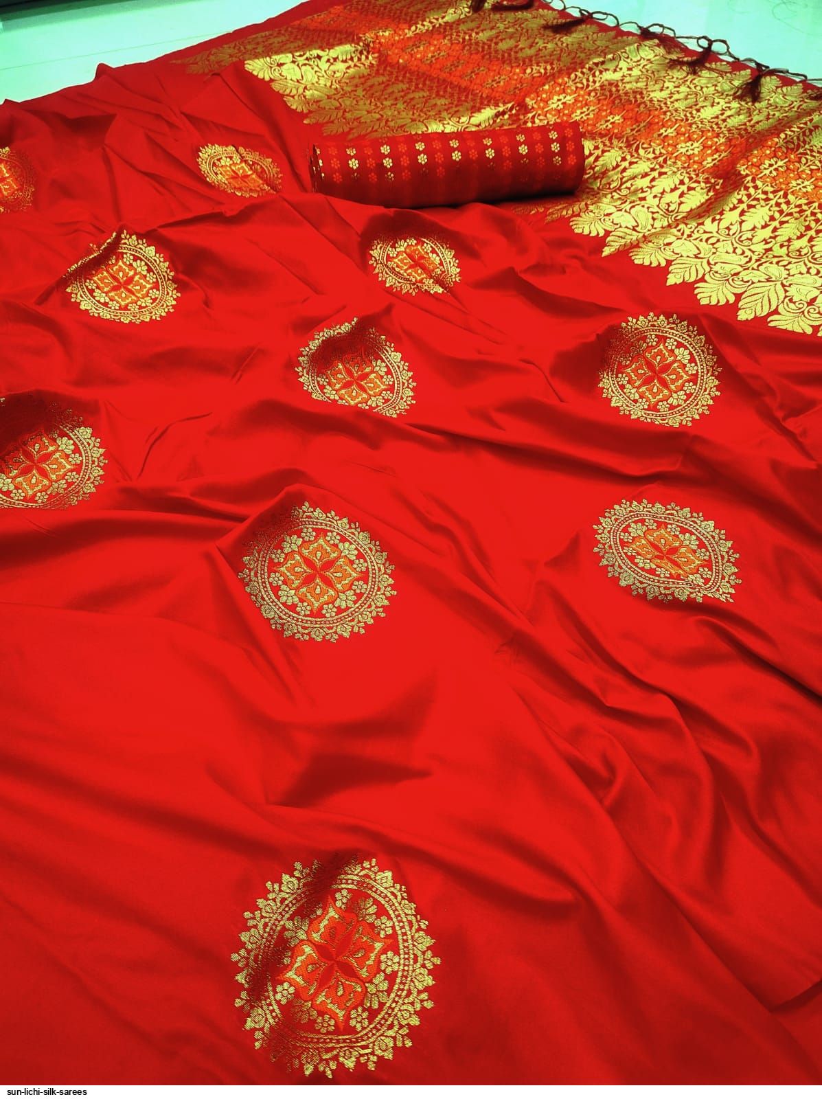 SUN LICHI SILK SAREES B