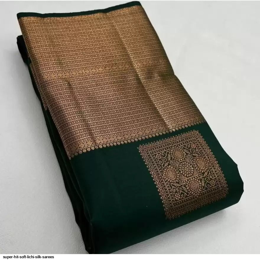 SUPER HIT SOFT LICHI SILK SAREES