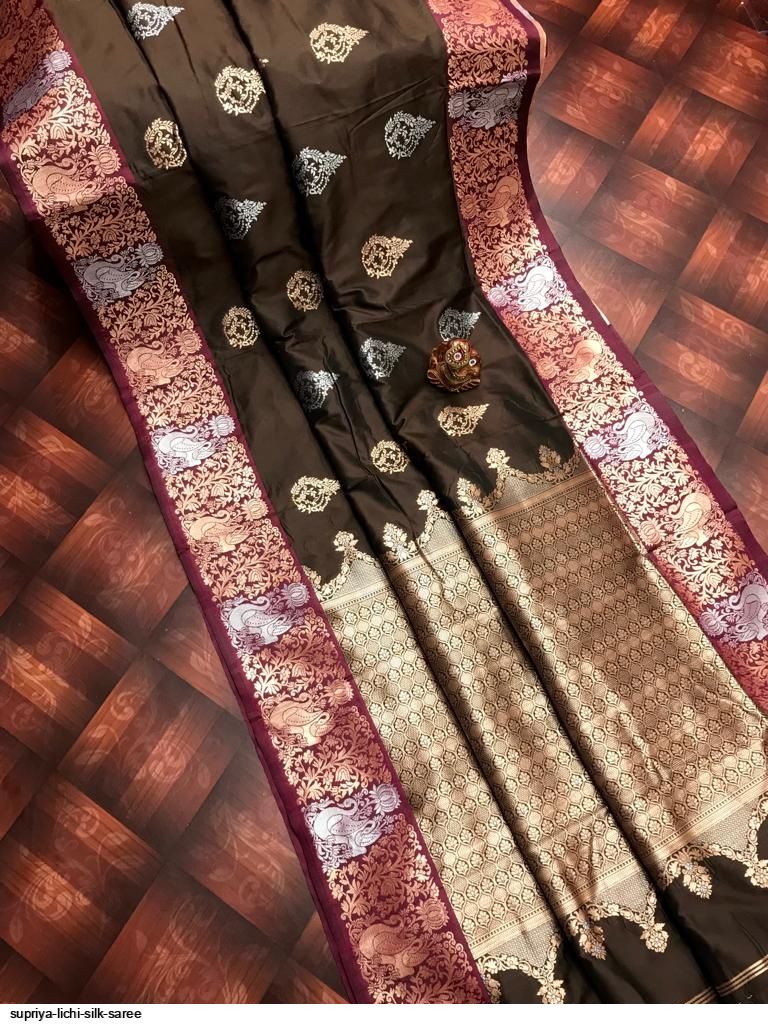 SUPRIYA LICHI SILK SAREE A