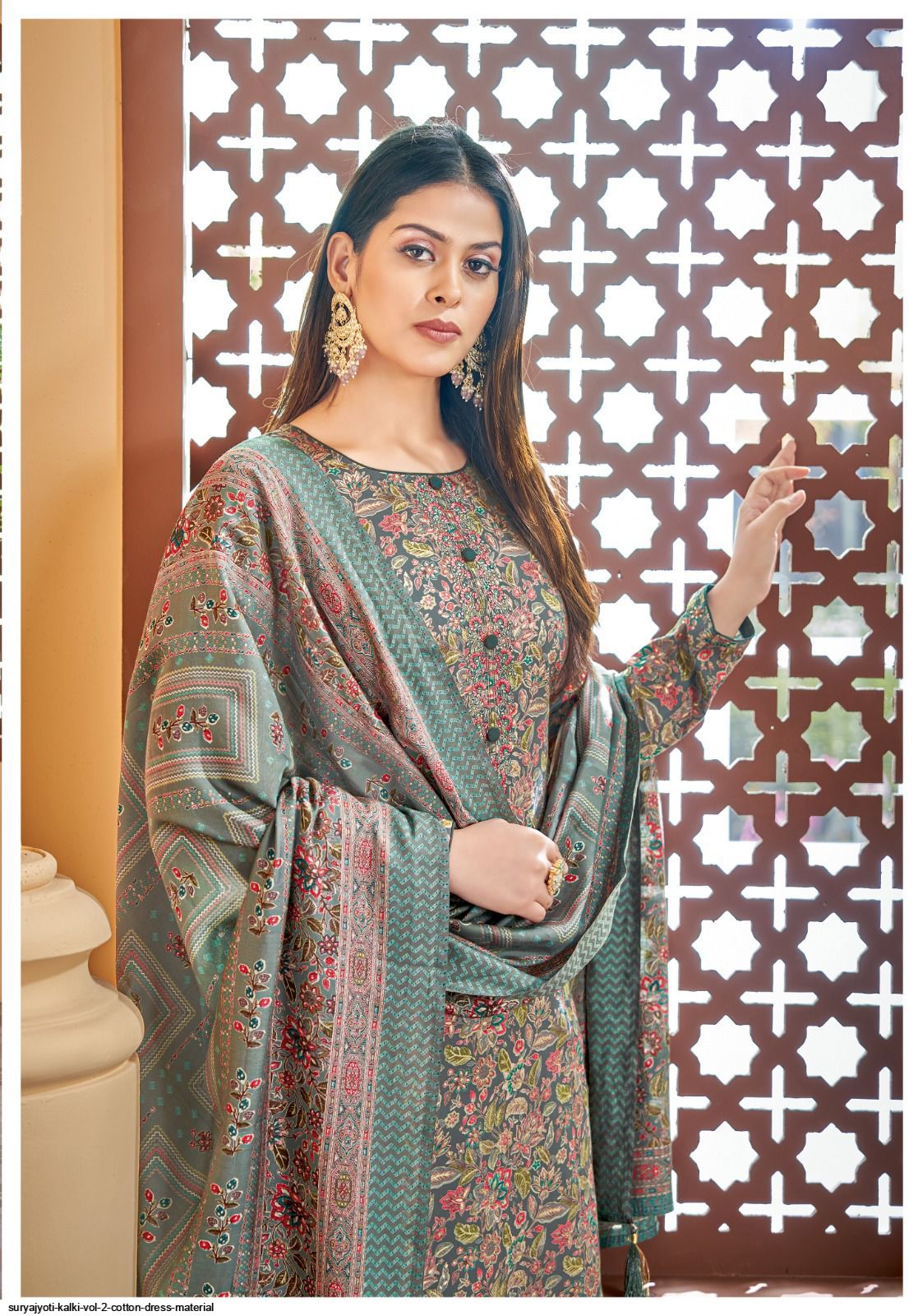 Kalki Suryajyoti Cotton Dress SURYAJYOTI KALKI VOL COTTON DRESS