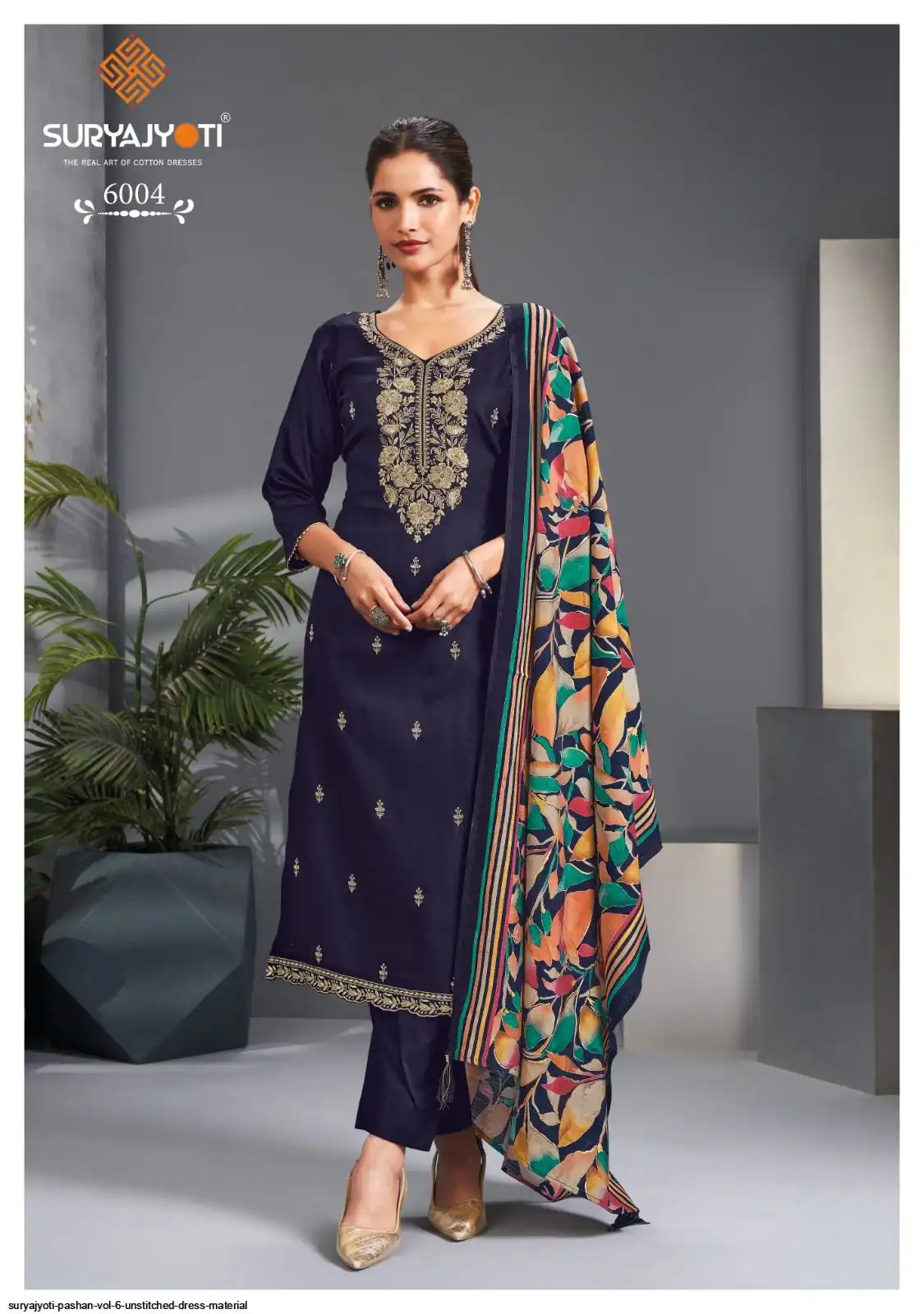 SURYAJYOTI Pashan Vol-6 Unstitched Dress Material