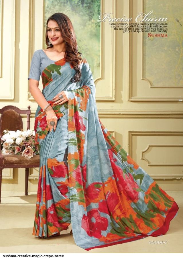 dailywearsaree #sarees #georgettesaree – VIKA Boutique