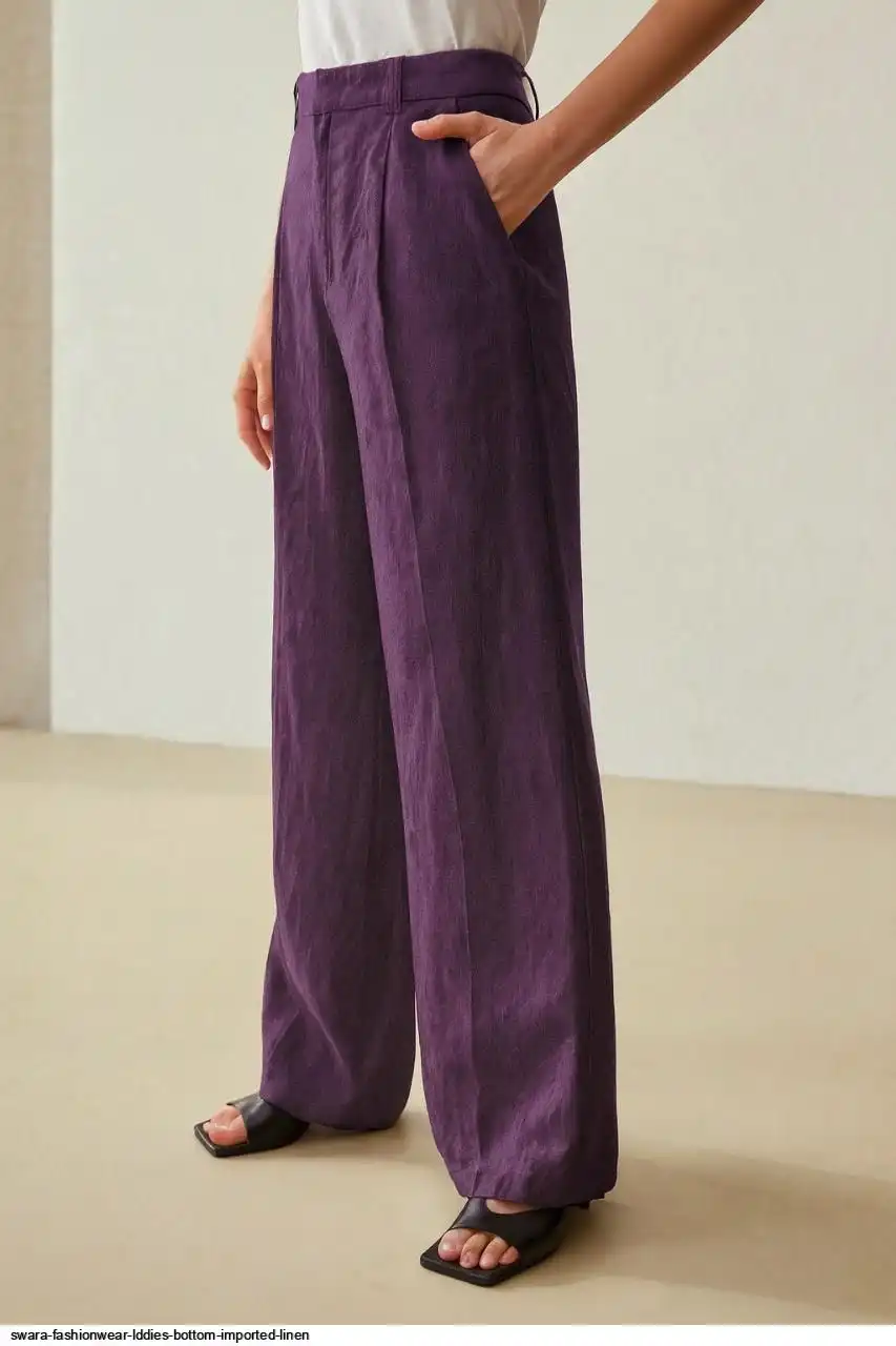 SWARA FASHIONWEAR LDDIES BOTTOM IMPORTED LINEN 4