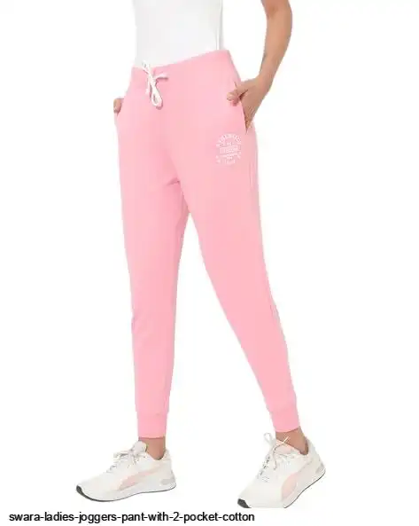 SWARA LADIES JOGGERS PANT WITH 2 POCKET COTTON 2