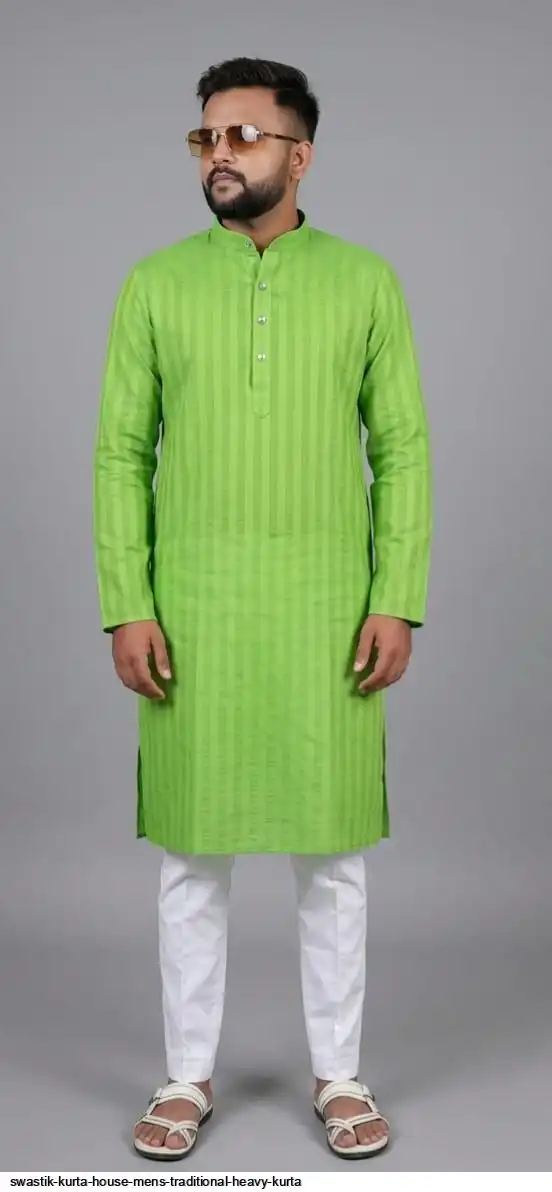 TRADITIONAL PURE COTTON HAVY KURTA PAJAMA C