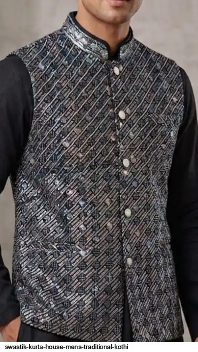 SWASTIK KURTA HOUSE MENS TRADITIONAL KOTHI B
