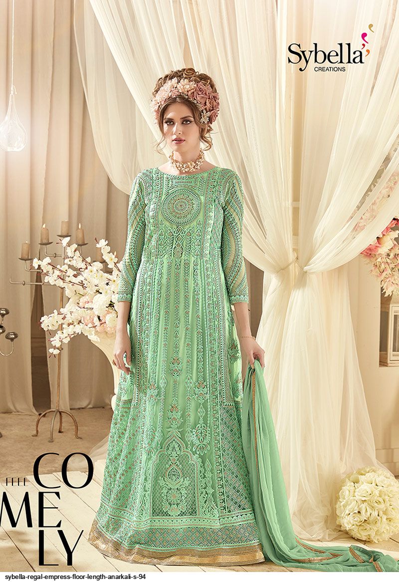 SYBELLA REGAL EMPRESS FLOOR LENGTH ANARKALI S 94