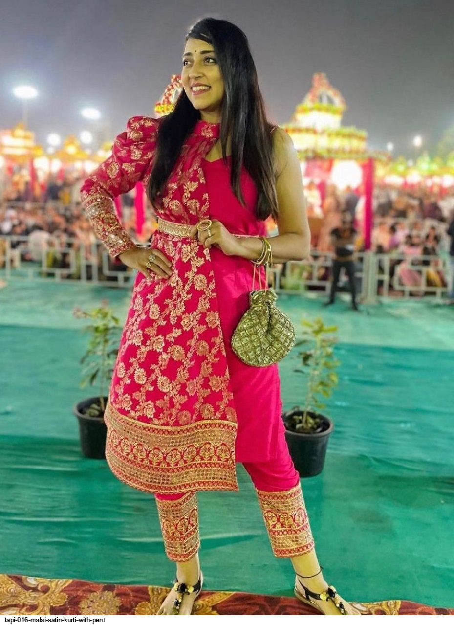 Womens Printed Kurta Jacket And Patiala Set - Jacket Patiala Suit  Transparent PNG - 340x510 - Free Download on NicePNG