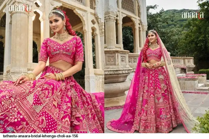 TATHASTU ANAARA BRIDAL LEHENGA CHOLI AA 156