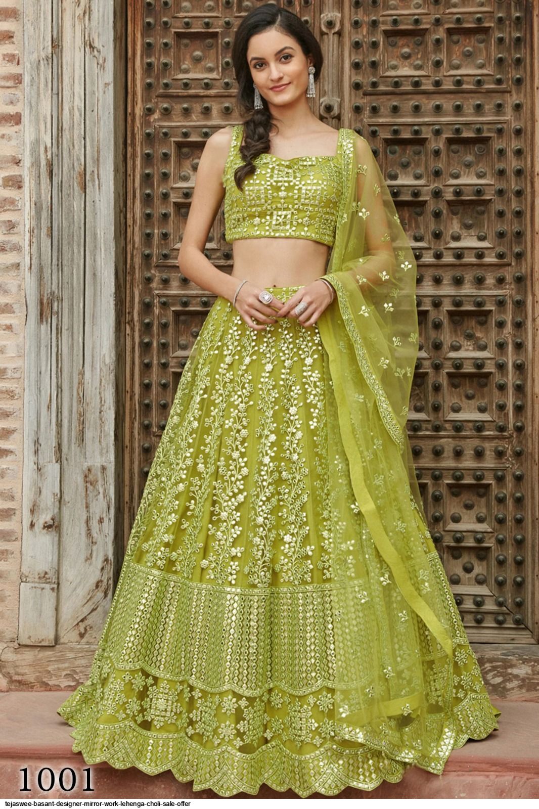 Beautiful Designer Multicolour Jaipuri Pure Russian silk Lehenga choli