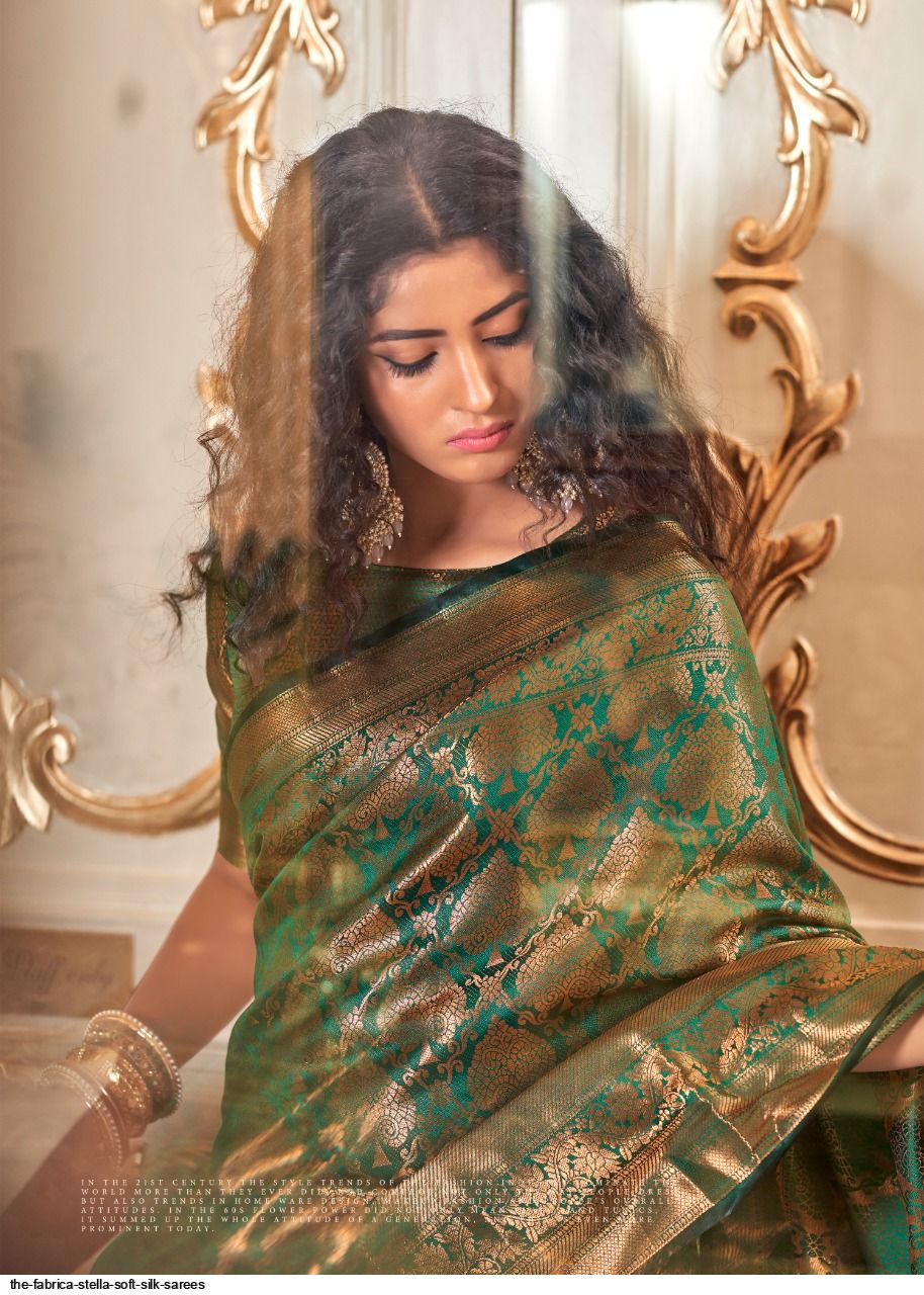 Stella soft silk saree– Lotus Fashion