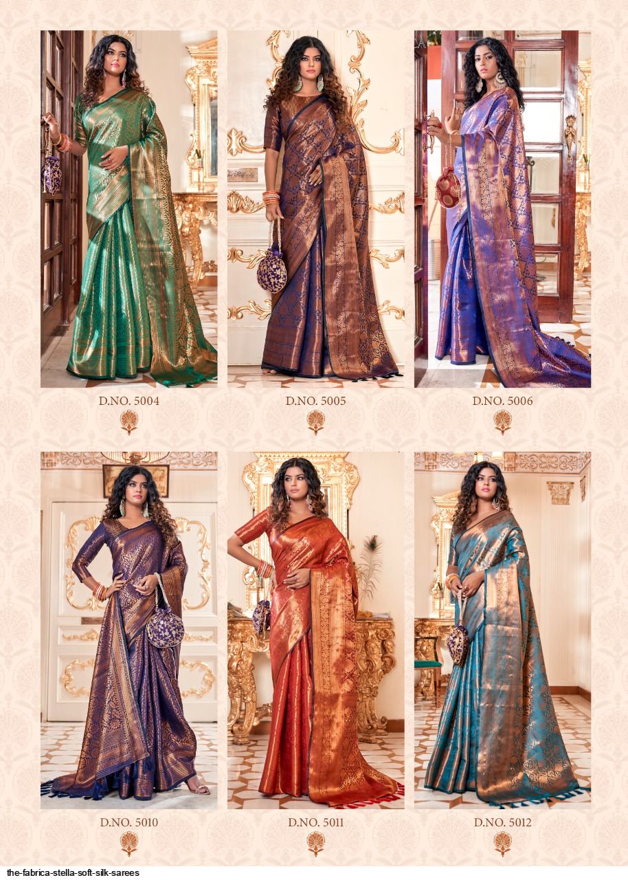 THE FABRICA STELLA SOFT SILK SAREES