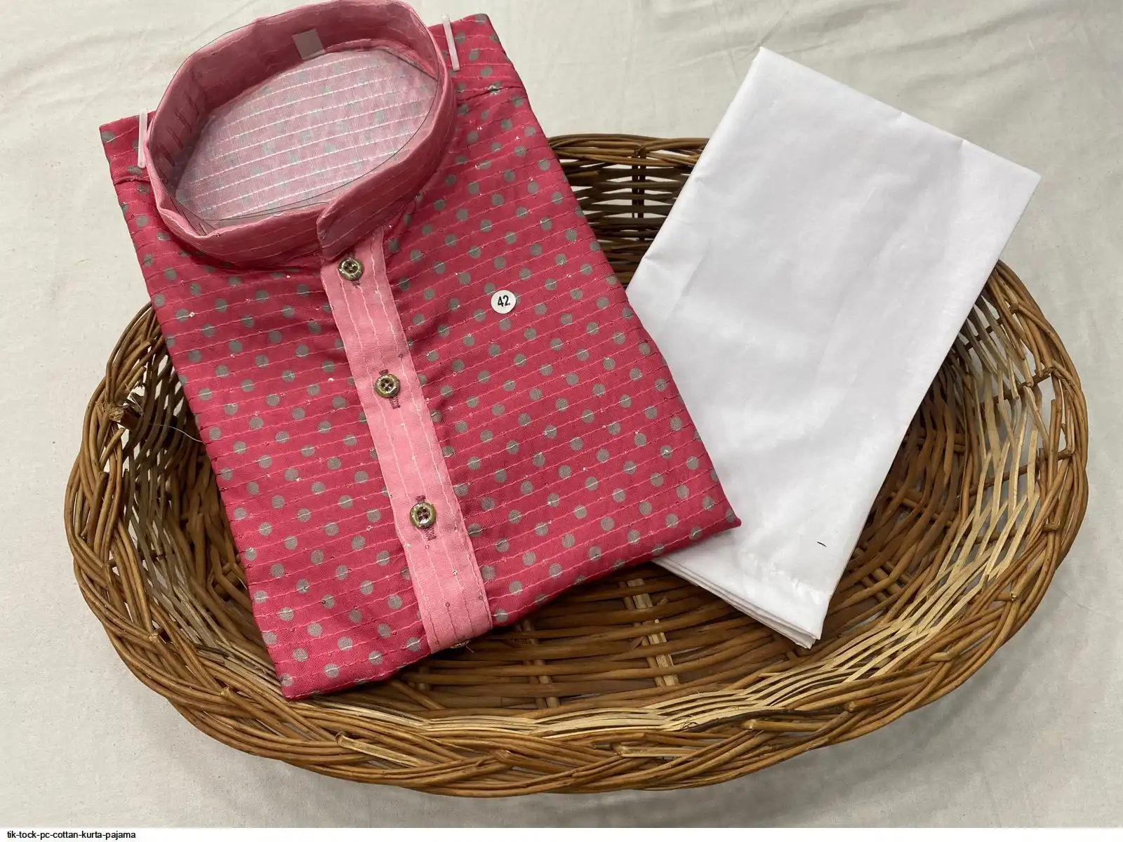 TIK TOCK PC COTTAN KURTA PAJAMA D