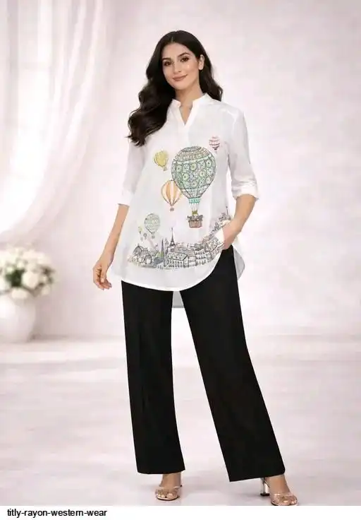 TITLY RAYON WESTERN WEAR F