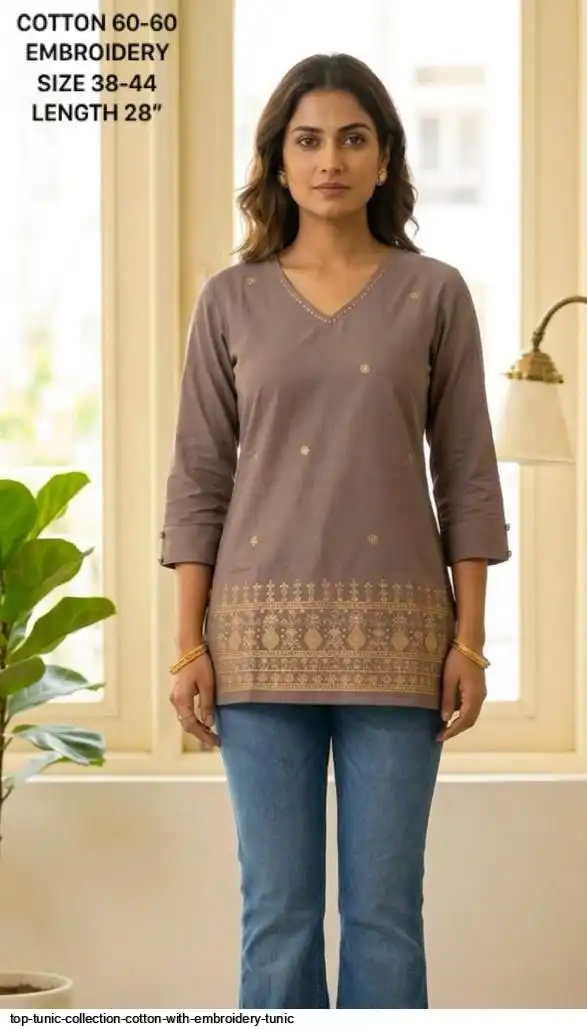 JN Top Tunic Collection Cotton