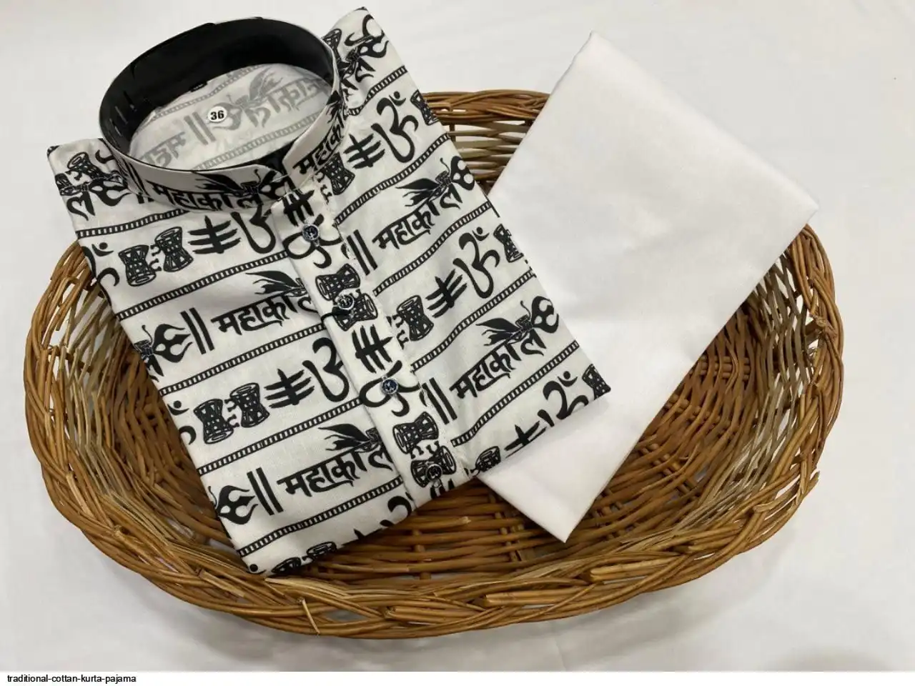 TRADITIONAL COTTAN KURTA PAJAMA B