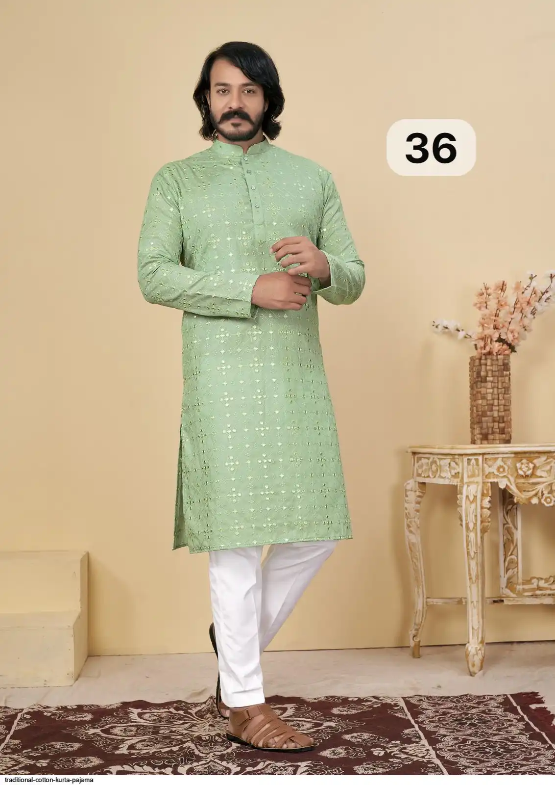 sleeper on kurta pajama