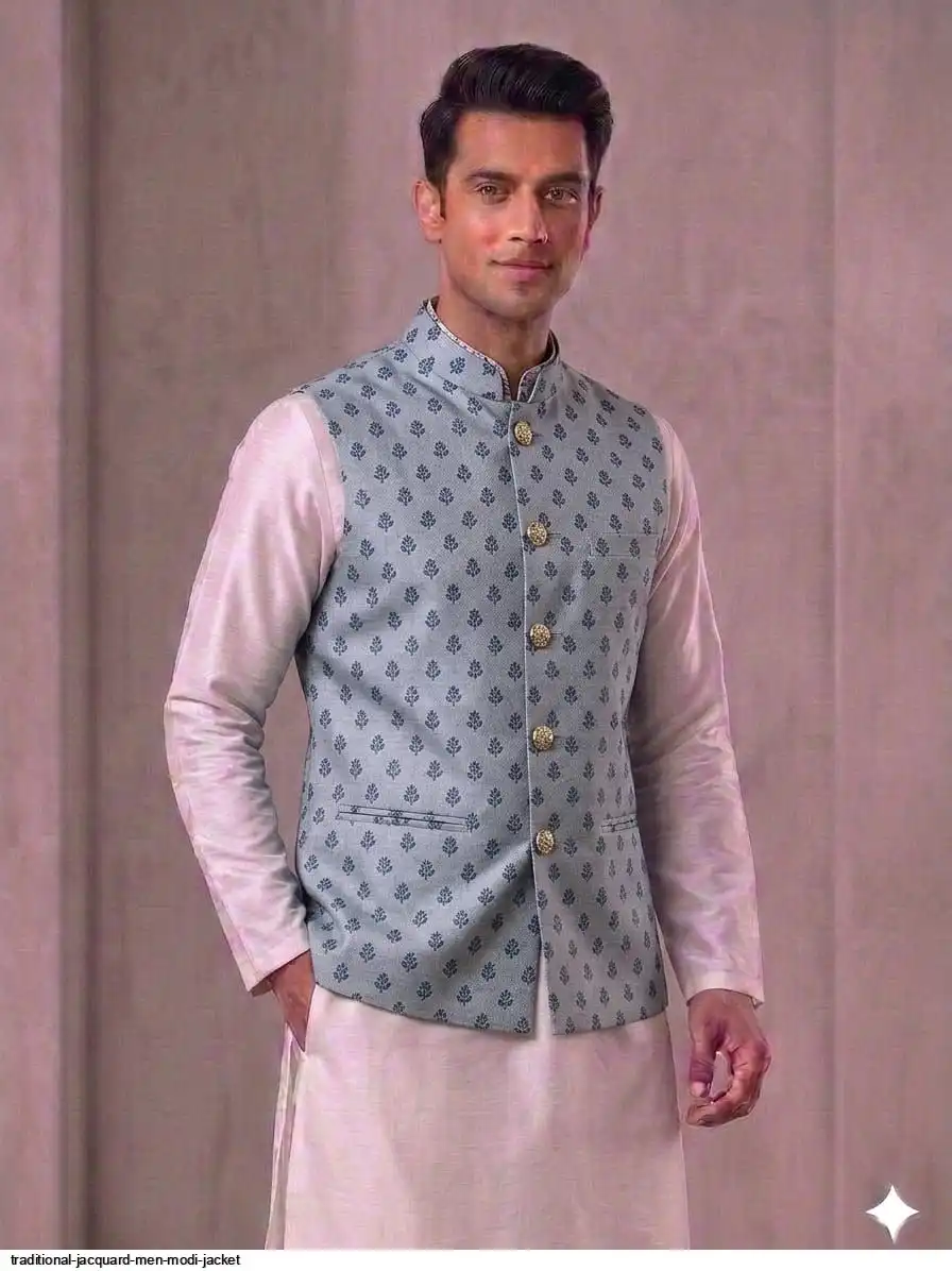 TRADITIONAL JACQUARD MEN MODI JACKET 3