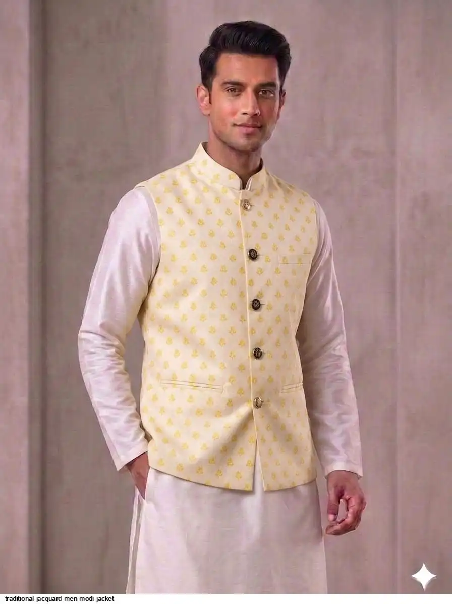 TRADITIONAL JACQUARD MEN MODI JACKET 4