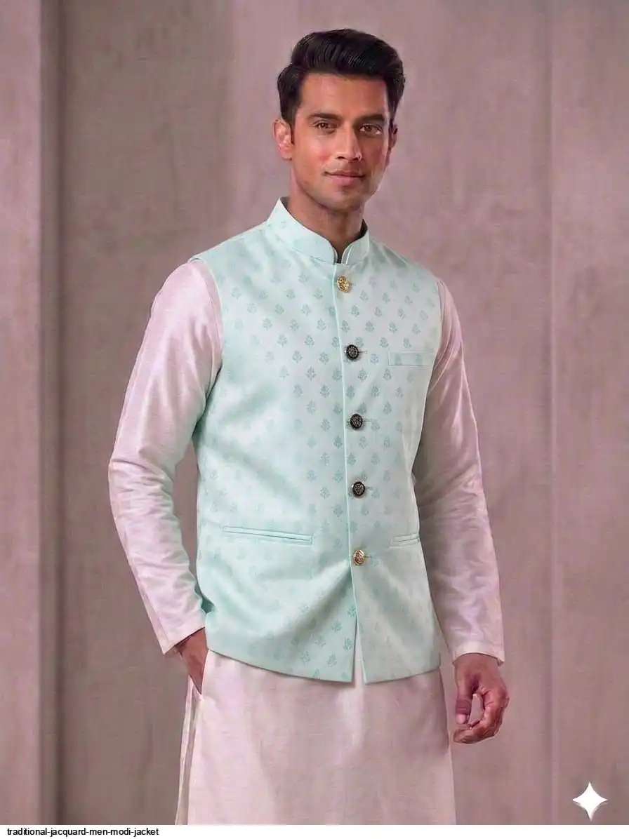 TRADITIONAL JACQUARD MEN MODI JACKET 5